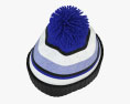 冬用の帽子 02 3Dモデル