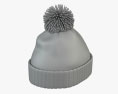 Зимняя шапка 02 3D модель