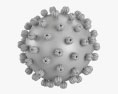 ラッサウイルス 3Dモデル
