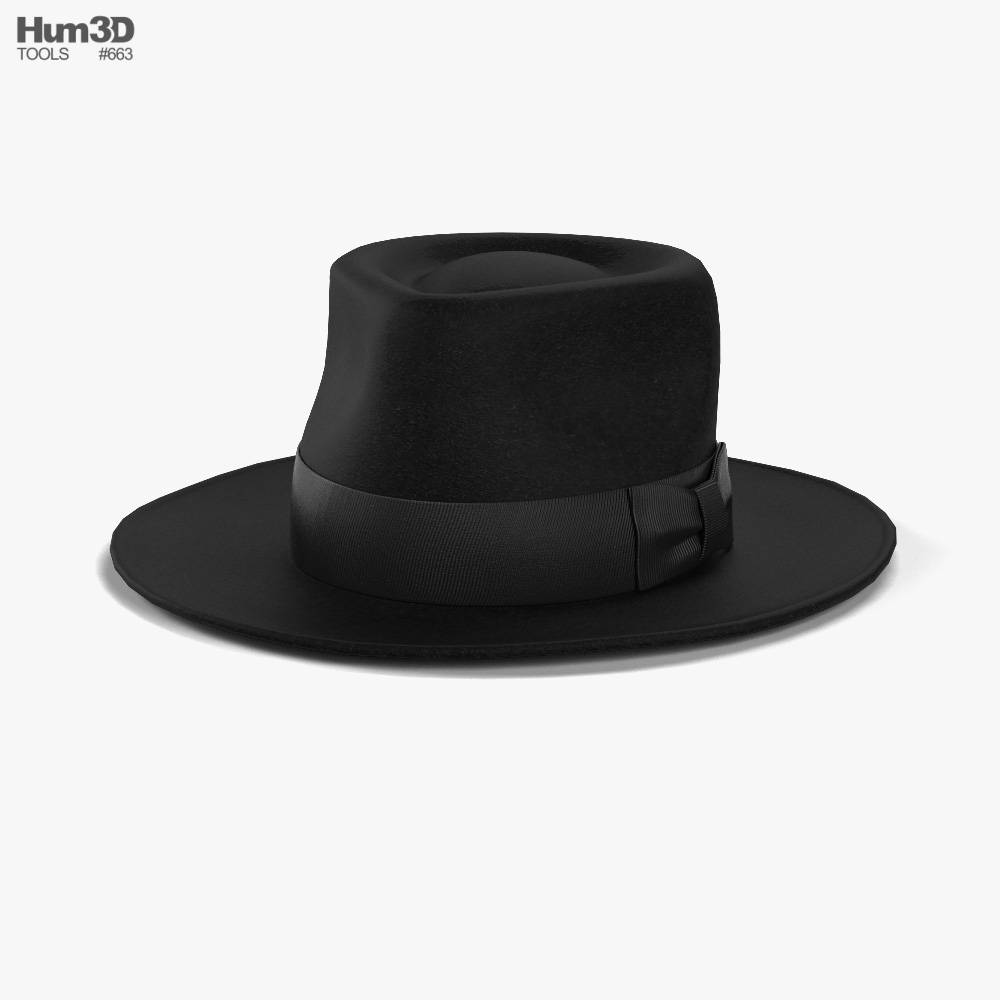 Fedora Hat 3D model