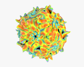Adeno-Associated Virus 3D model