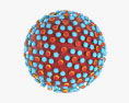 Hepatitis C 3D-Modell
