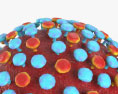 Hepatitis C Modelo 3D