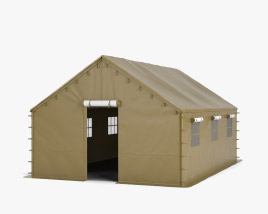军用帐篷 3D模型