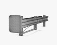 Guardrail Barrier 3D模型