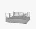 Боксерський ринг 3D модель