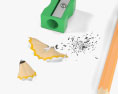 Bleistiftspitzer 3D-Modell