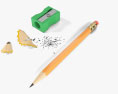 Apontador de lápis Modelo 3d