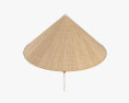 В'єтнамський рисовий капелюх 3D модель