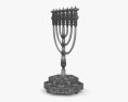 猶太教燈臺 3D模型