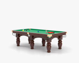 Table de Snooker Modèle 3D