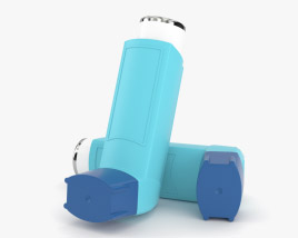 Inhalador Modelo 3D