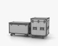 Алюмінієва валіза для авіаперевезень 3D модель