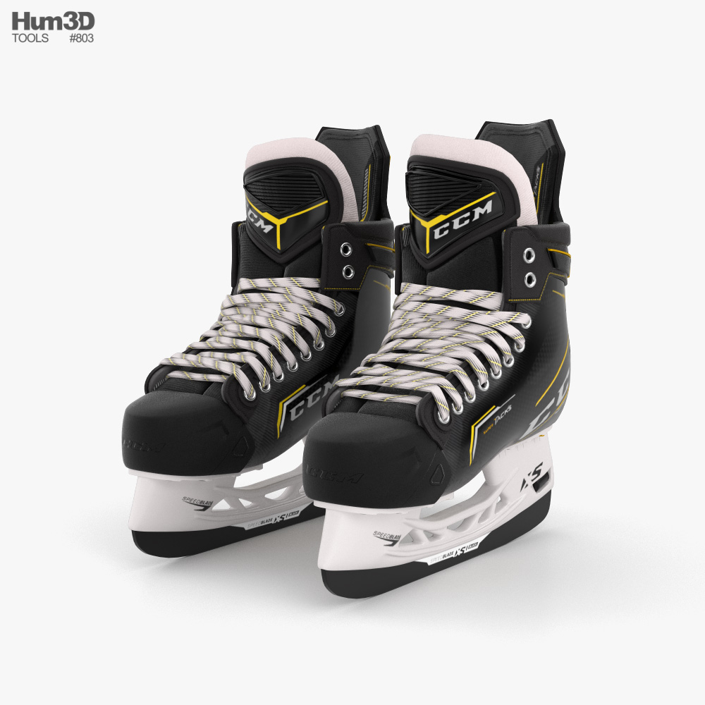 冰球溜冰鞋 3D模型