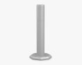 Removable Bollard with Rubber Base 3D-Modell
