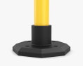 Removable Bollard with Rubber Base 03 3D模型