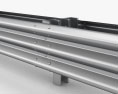 Thrie-Beam Barreira Guardrail Double Sides Modelo 3d