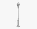 Central Park Lamp 3d model