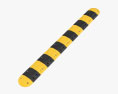 Traffic Safety Speed Bump Type 1 3d model