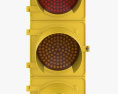Traffic Light NY Style 3d model