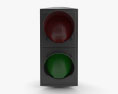 Traffic Light Two Section 3d model