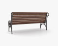 City bench 3d model