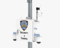 NYC Police Street Facial Recognition Cameras on Post 3d model