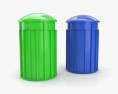 回收垃圾桶 NYC 3D模型