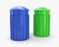 回收垃圾桶 NYC 3D模型