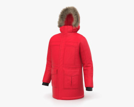 Зимняя куртка 3D модель
