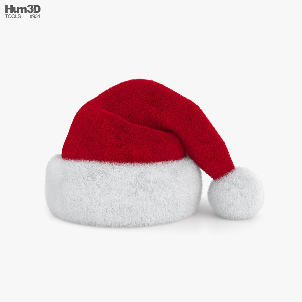圣诞帽 3D模型