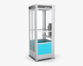 Телефонна будка Нью-Йорк 3D модель
