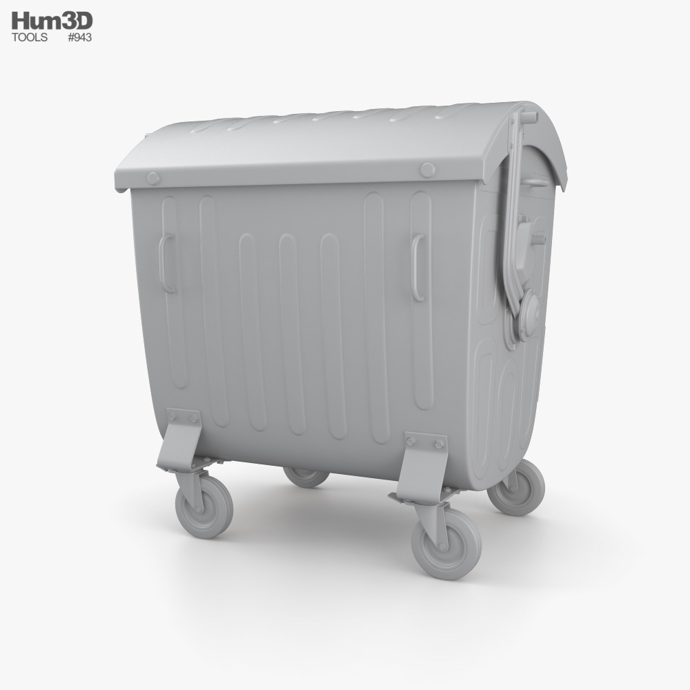 Download Trash Can 005 3D Models for free