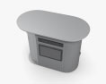 Sanisette public Toilet 3D模型