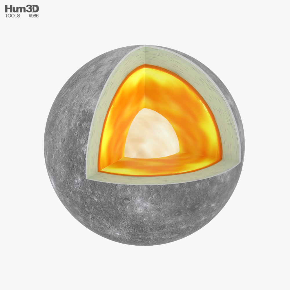 mercury element 3d model