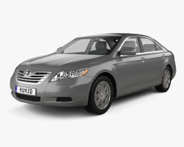 Toyota Camry LE with HQ interior 2010 3D model