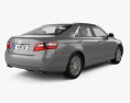 Toyota Camry LE with HQ interior 2010 3d model back view
