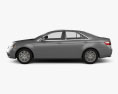 Toyota Camry LE with HQ interior 2010 3d model side view