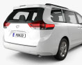 Toyota Sienna 2011 3D模型