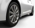 Toyota Avensis Sedán 2012 Modelo 3D