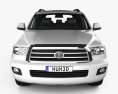 Toyota Sequoia 2013 3D 모델  front view