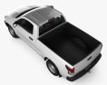 Toyota Tundra Regular Cab 2014 Modello 3D vista dall'alto