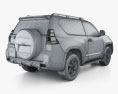 Toyota Land Cruiser Prado трехдверный 2013 3D модель
