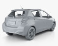 Toyota Yaris (Vitz) 5door 2014 3Dモデル