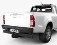 Toyota Hilux Extra Cab 2015 3D-Modell