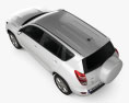 Toyota Rav4 European (Vanguard) 2014 3D模型 顶视图