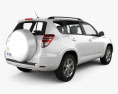 Toyota Rav4 US 2014 3d model back view