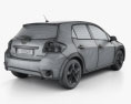 Toyota Auris 2015 3D 모델 