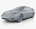 Toyota Celica GT-S 2006 3D модель clay render