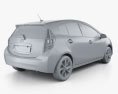 Toyota Prius C (Aqua) 2014 3D модель